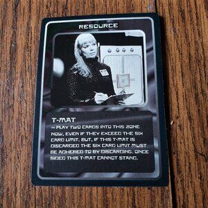 1996 Doctor Who - Collectible Card Game Card Game Resource T-Mat - Near Mint
